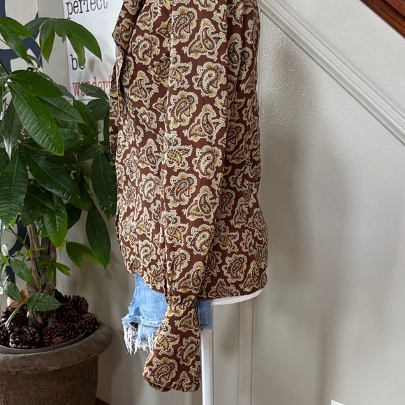 Gorgeous Vintage, feminine Paisley Long Sleeve Blouse 🤩 - Picture 6 of 10